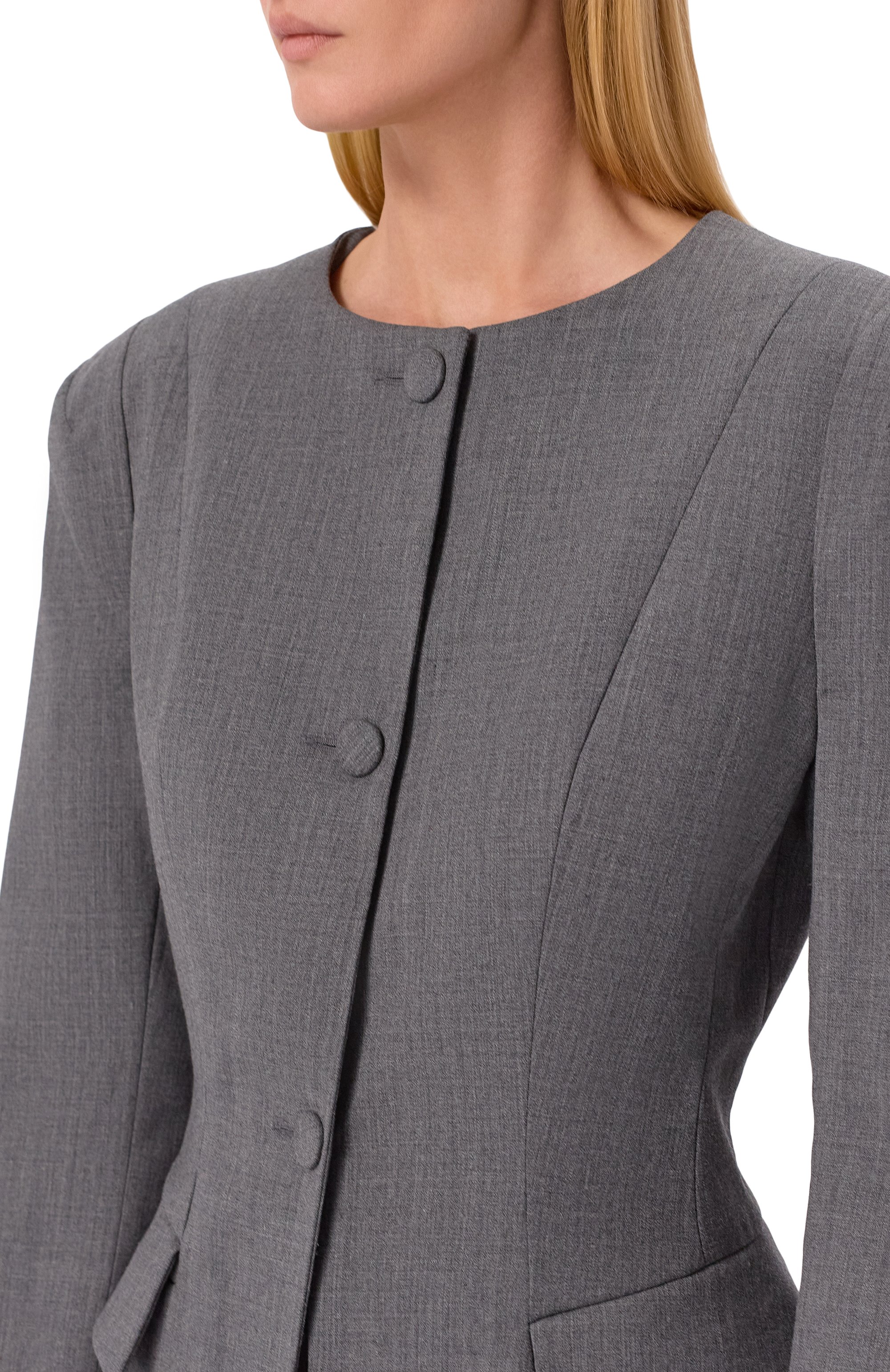 Жакет из шерсти и вискозы BORNE BOURGEOIS, арт. SW-JK-BO-1023, фото 5