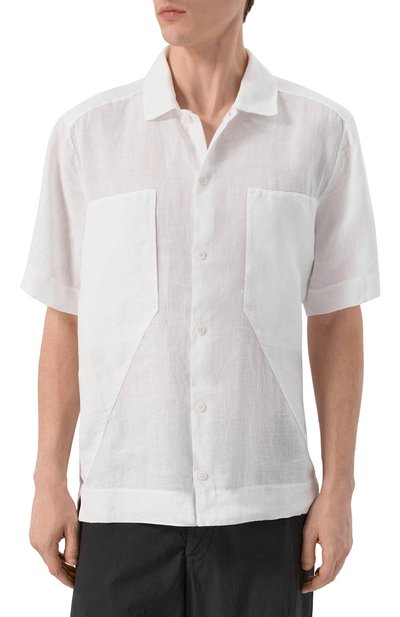 Льняная рубашка TRANSIT, арт. CFUTRCV312, фото 3