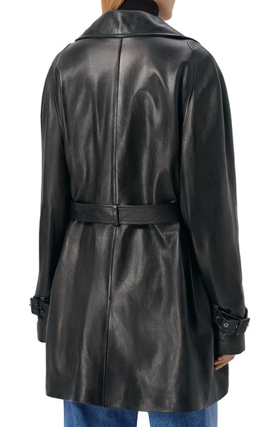 Кожаный тренч MVST, арт. ZBKB-Y139-4/Z2763-1, фото 4