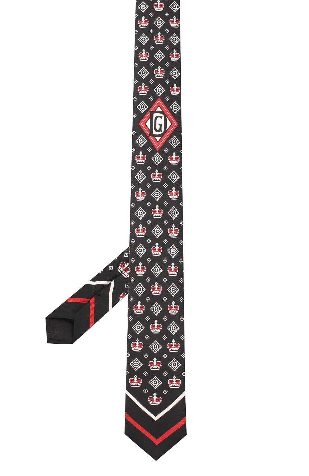 Шелковый галстук DOLCE & GABBANA, арт. GT149E/G0TDI, фото 2
