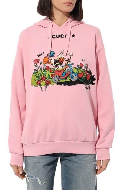Хлопковое худи disney x gucci GUCCI, арт. 615061 XJDC7, фото 3