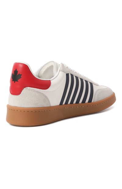 Кожаные кеды boxer DSQUARED2, арт. SNM0364/01504118, фото 5