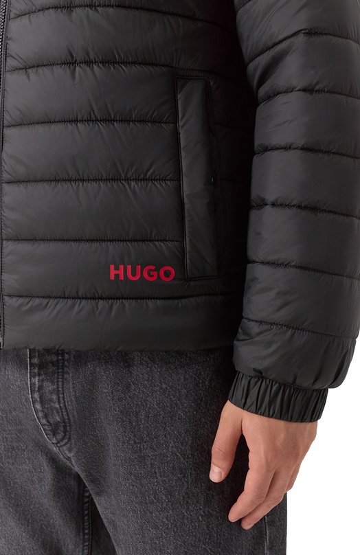 Утепленная куртка HUGO 50544999 Чёрный  50544999 Фото 5
