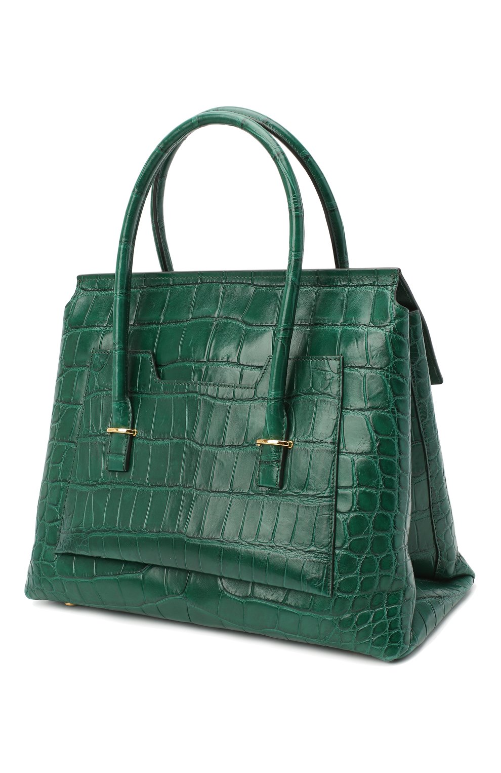 Сумка-тоут icon medium из кожи аллигатора TOM FORD, арт. L0683T/CSY, фото 3