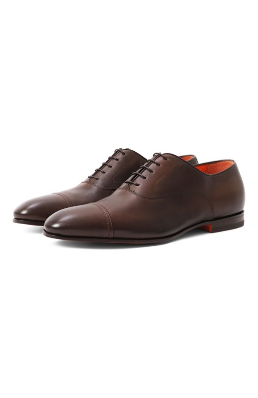 фото Кожаные оксфорды levante santoni