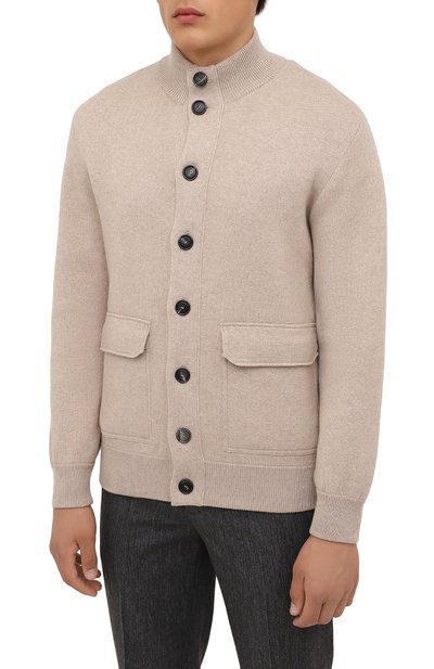 Кардиган из шерсти и кашемира BRUNELLO CUCINELLI, арт. M3610821, фото 3