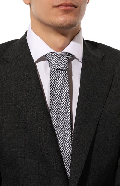 Галстук из шелка и хлопка VAN LAACK, арт. LER0Y/K04176, фото 2