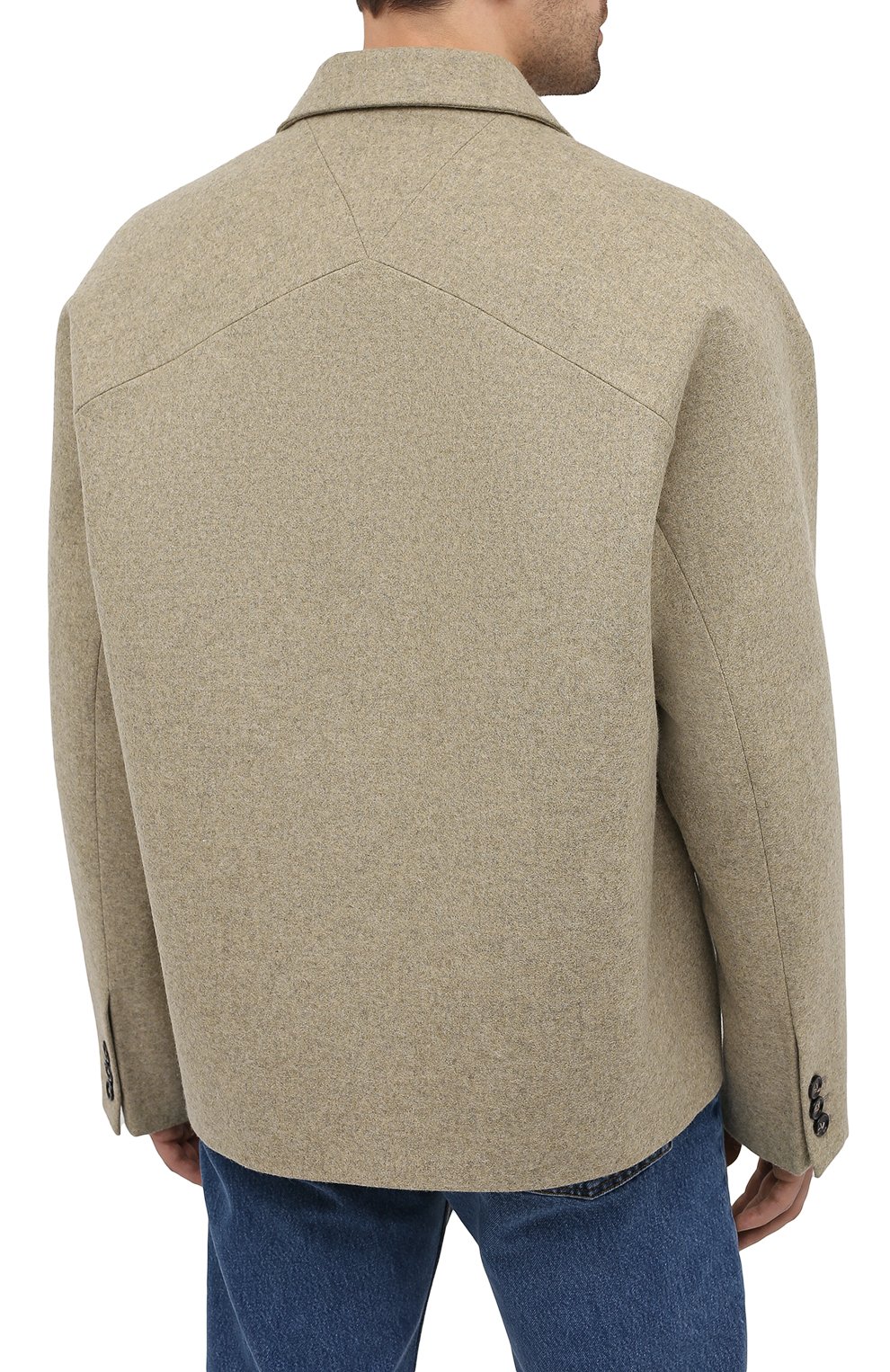 Шерстяной пиджак BOTTEGA VENETA, арт. 651616/V0AX0, фото 4