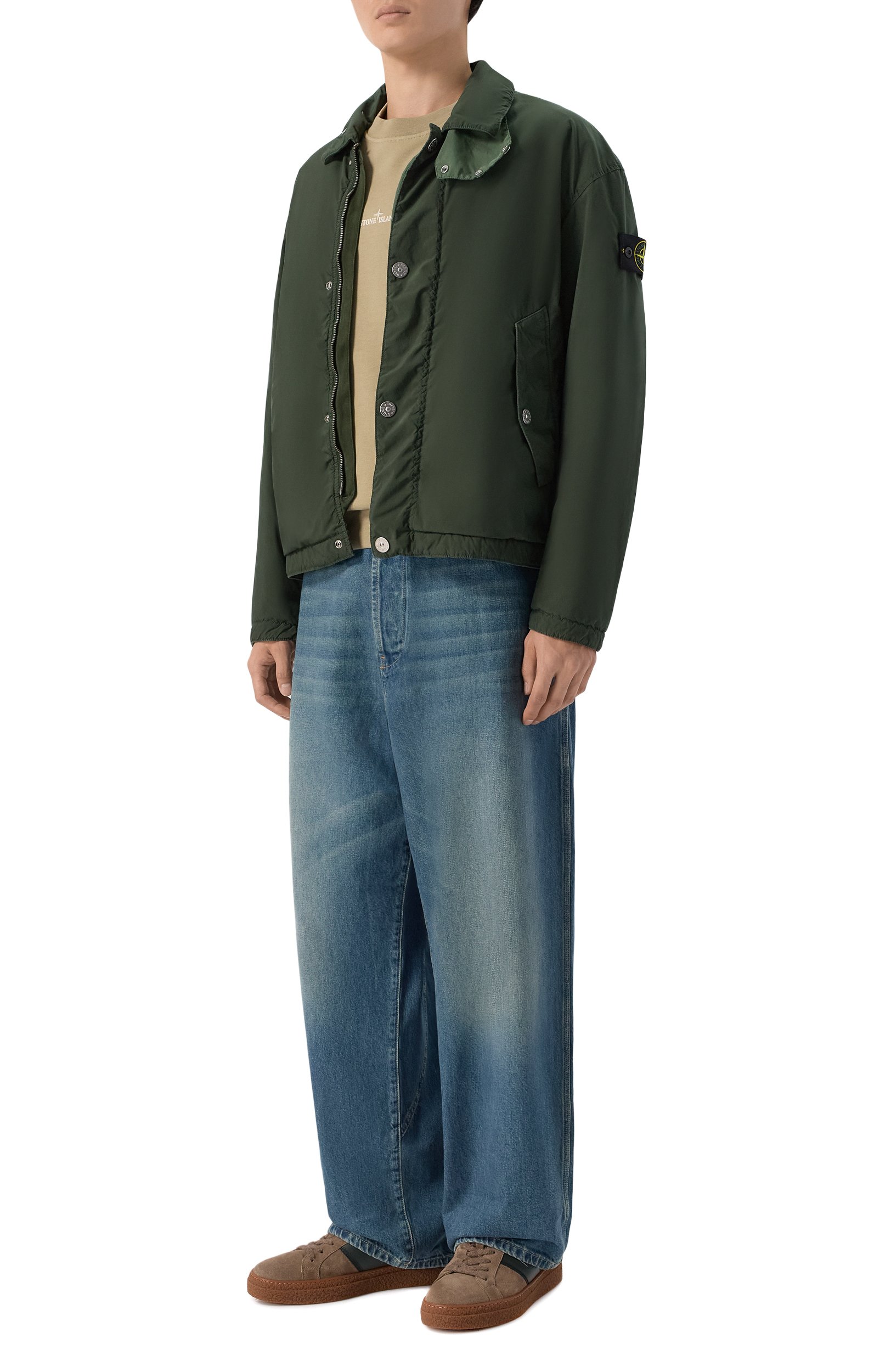 Куртка STONE ISLAND зеленого цвета по цене 132000 руб., арт. K2S15Q100015/S0042, фото 2 Куртка STONE ISLAND, арт. K2S15Q100015/S0042, фото 2