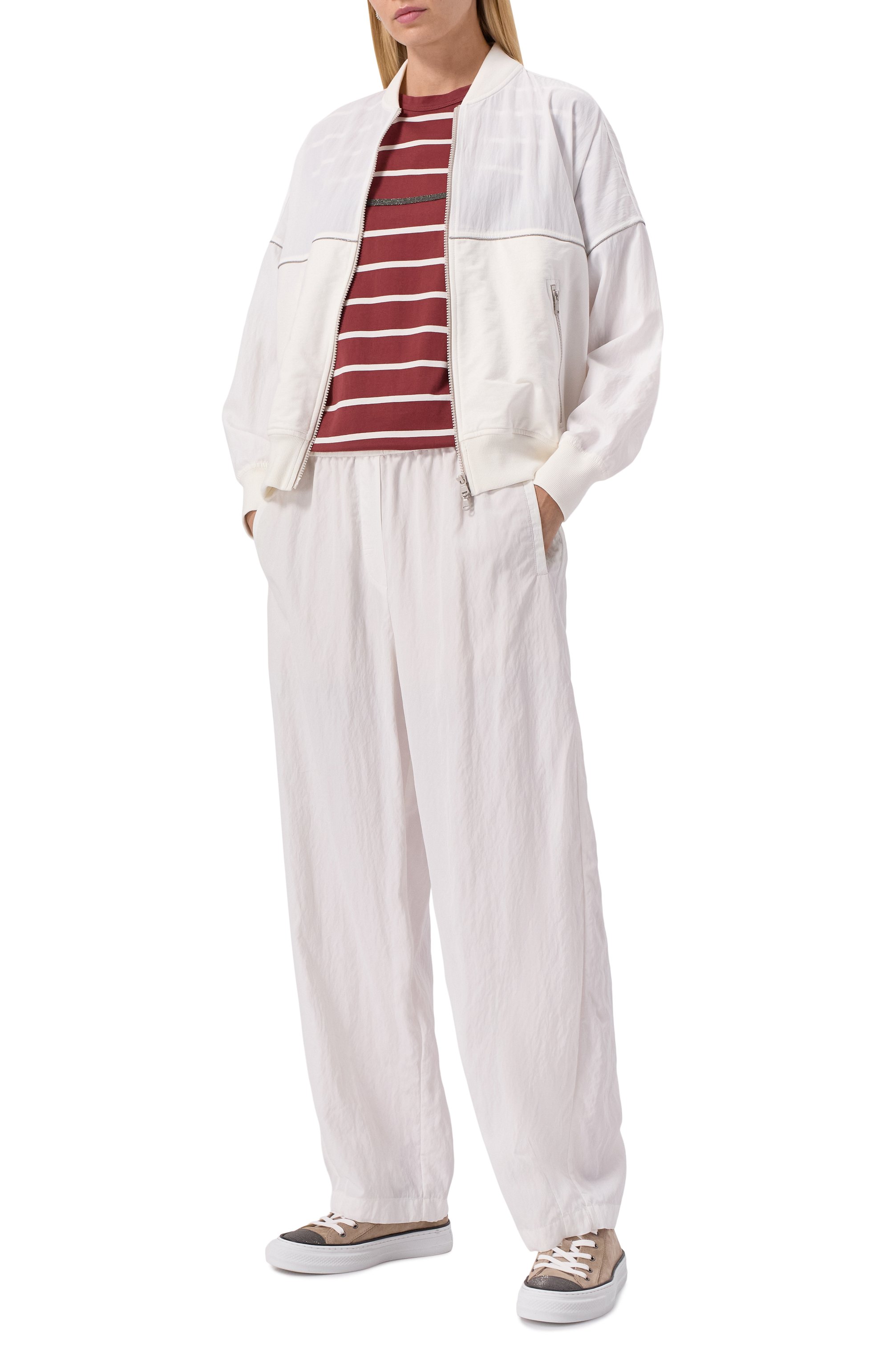 Брюки из вискозы BRUNELLO CUCINELLI, арт. ML922VE799, фото 2