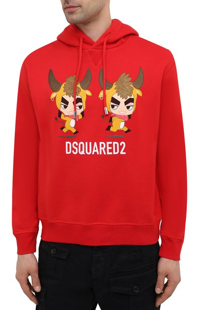 Хлопковое худи DSQUARED2, арт. S74GU0508/S25042, фото 3