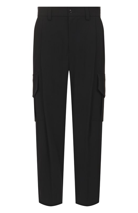 Шерстяные брюки-карго Giorgio Armani GM002252/TE10043 Чёрный GM002252/TE10043