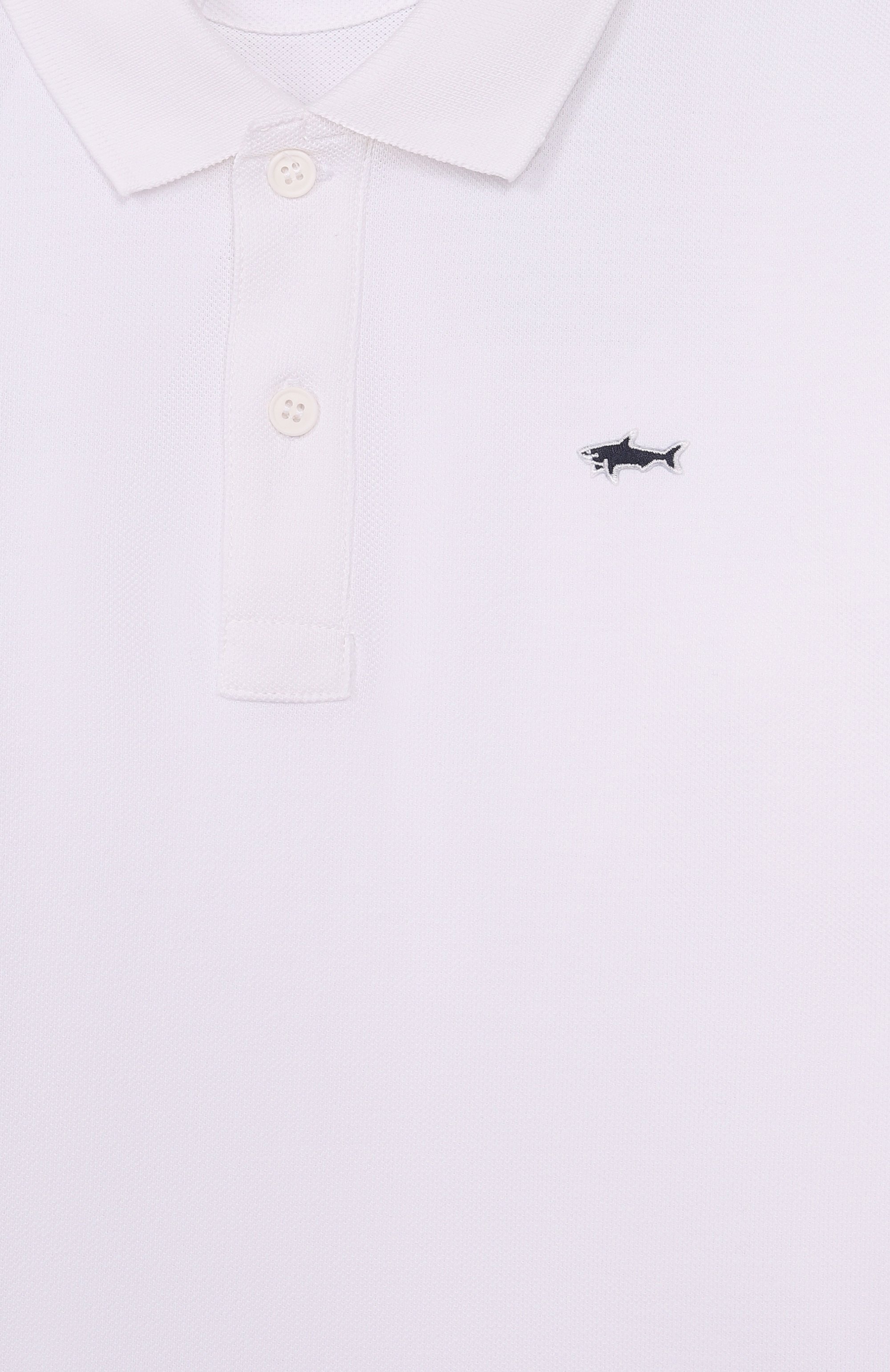 Хлопковое поло PAUL & SHARK JUNIOR, арт. WUM00C/LEA07/10A-16A, фото 3