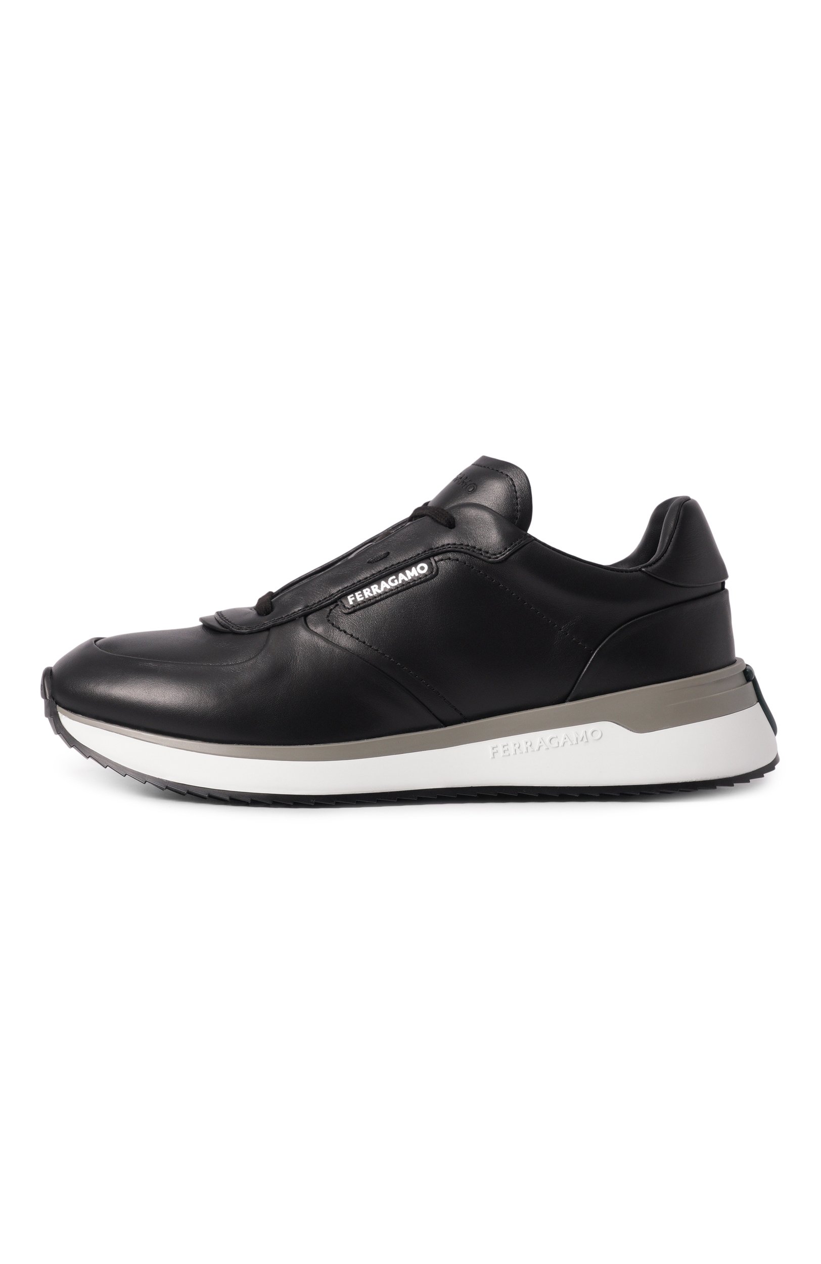 Кожаные кроссовки FERRAGAMO, арт. 02A092/787511, фото 3