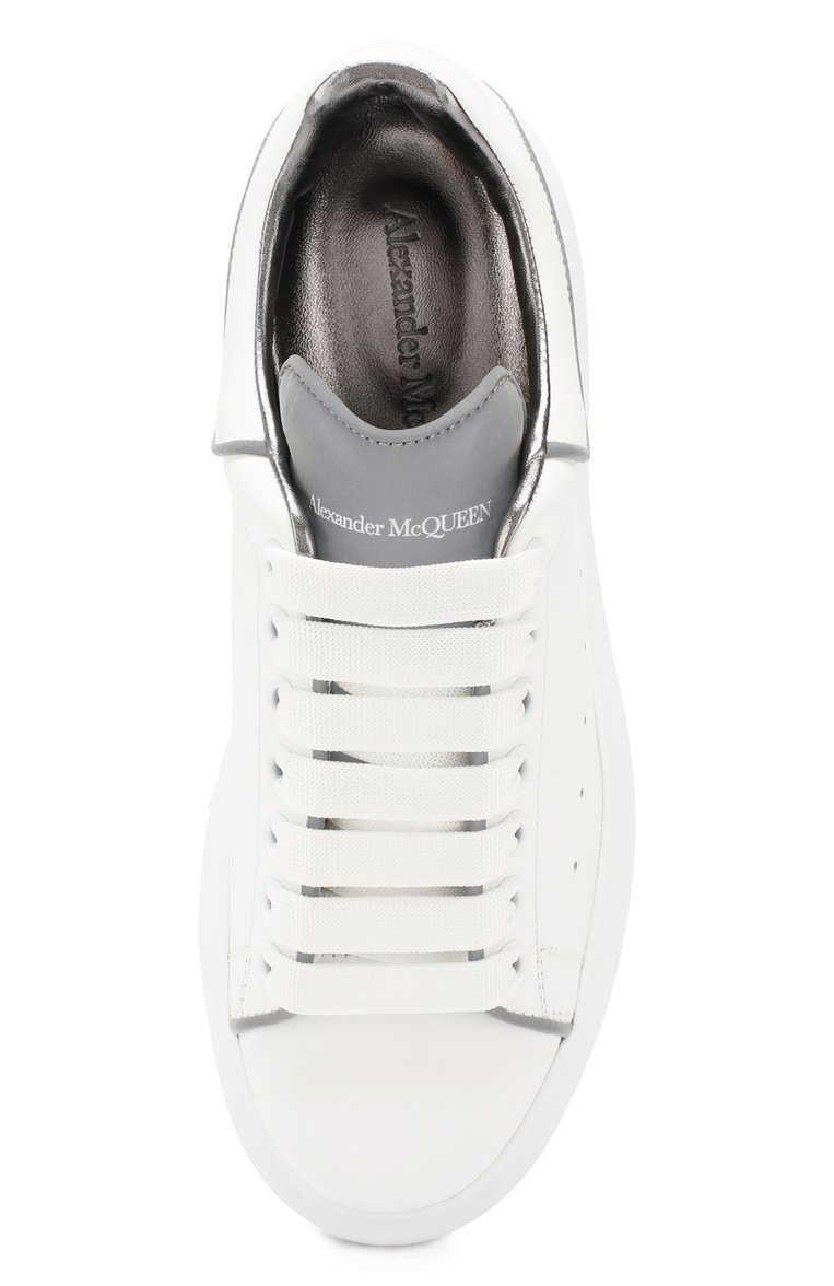 Кожаные кеды ALEXANDER MCQUEEN, арт. 559688/WHTQK, фото 1