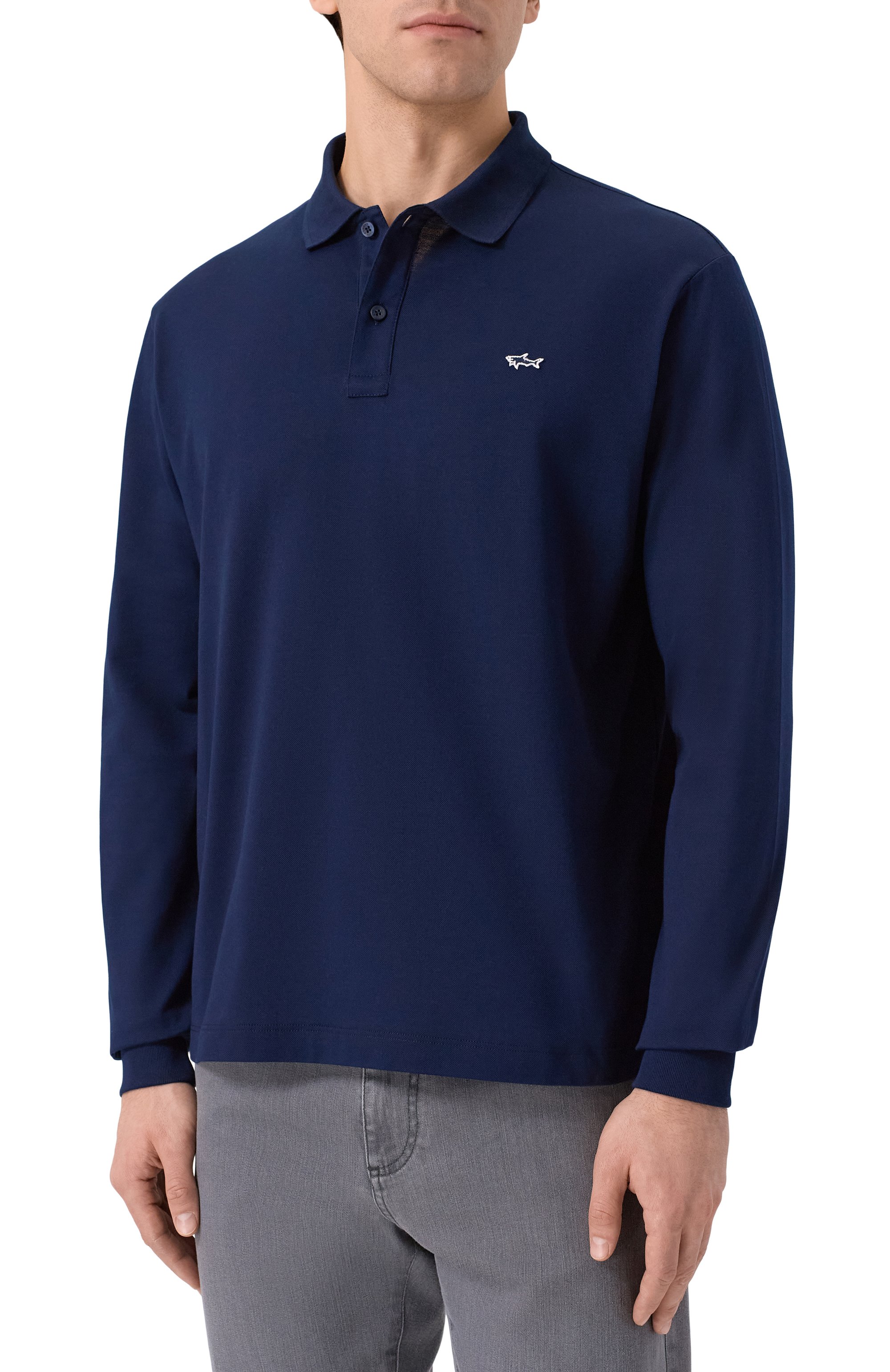 Хлопковое поло PAUL&SHARK, арт. 99311003, фото 3