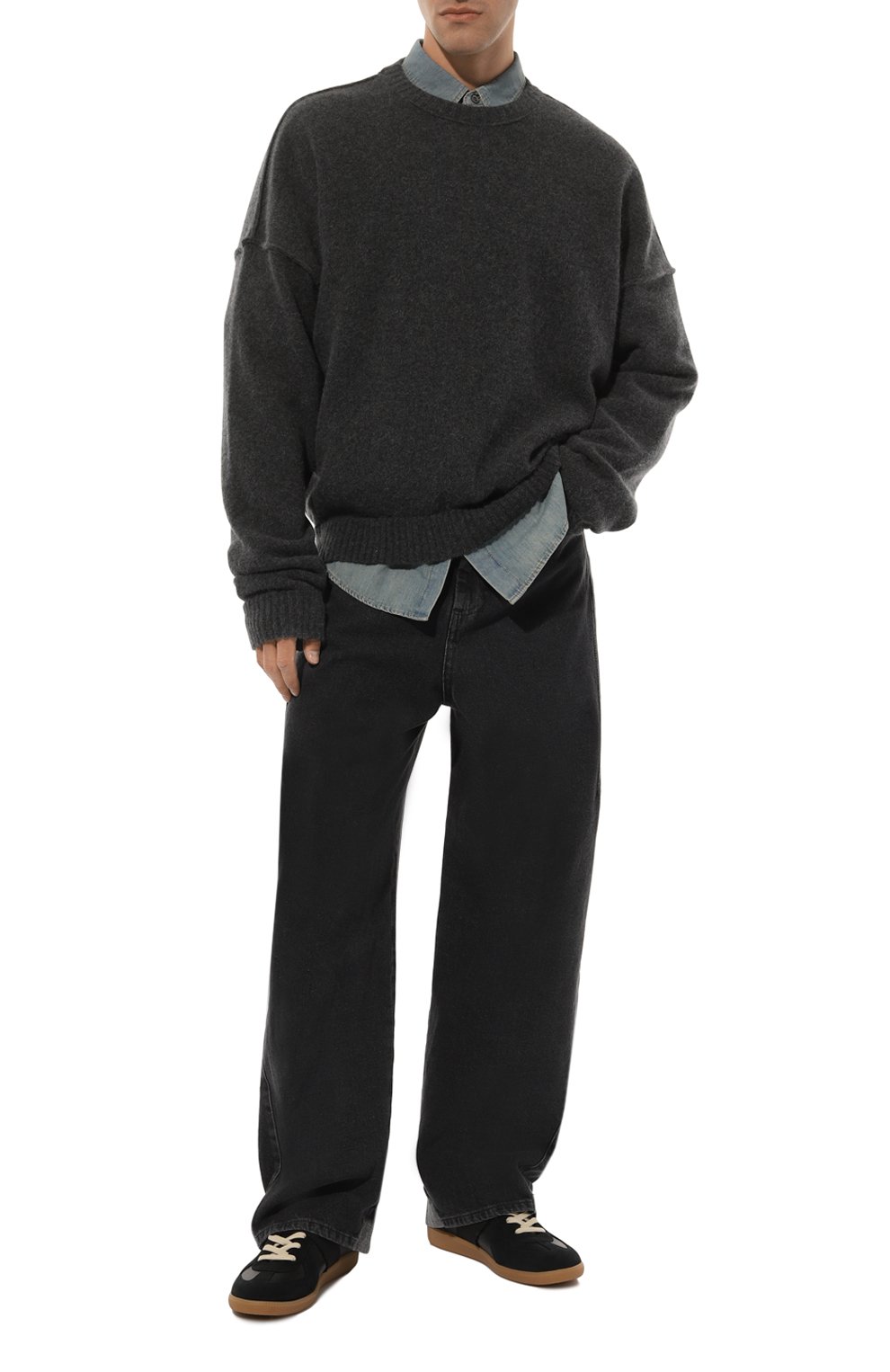 Кожаные кеды replica MAISON MARGIELA, арт. S97WS0078/P6843, фото 2