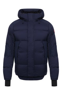 Мужская пуховик armstrong CANADA GOOSE темно-синего цвета, арт. 5076M | Фото 1 (Материал внешний: Синтетический материал; Материал подклада: Синтетический материал; Материал утеплителя: Пух и перо; Длина (верхняя одежда): Короткие; Рукава: Длинные; Мужское Кросс-КТ: Пуховик-верхняя одежда, Верхняя одежда, пуховик-короткий; Стили: Гранж; Кросс-КТ: Пуховик; Материал сплава: Проставлено; Драгоценные камни: Проставлено)