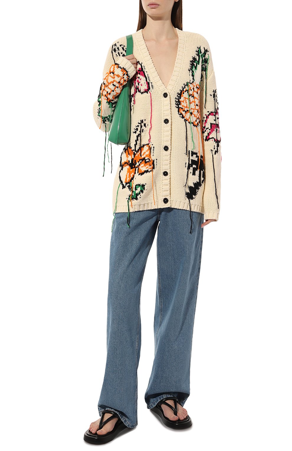 Хлопковый кардиган MSGM, арт. 3441MDM141 237263, фото 2