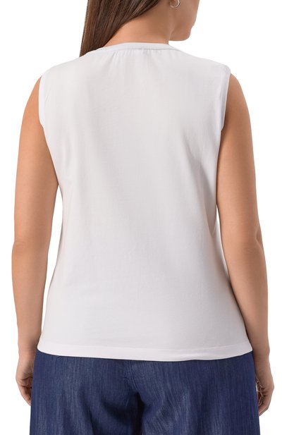 Хлопковая майка PERSONA BY MARINA RINALDI, арт. VALIKA, фото 4