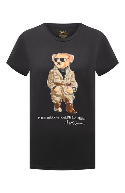 Женская хлопковая футболка POLO RALPH LAUREN, арт. 211839165