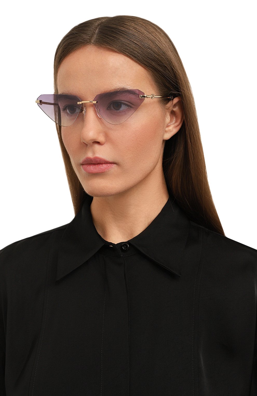 Солнцезащитные очки DSQUARED2 фиолетового цвета по цене 34700 руб., арт. D20108 S9E, фото 2 Солнцезащитные очки DSQUARED2, арт. D20108 S9E, фото 2