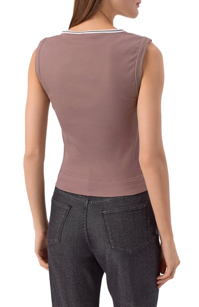 Хлопковый топ BRUNELLO CUCINELLI, арт. MG902D0302, фото 4