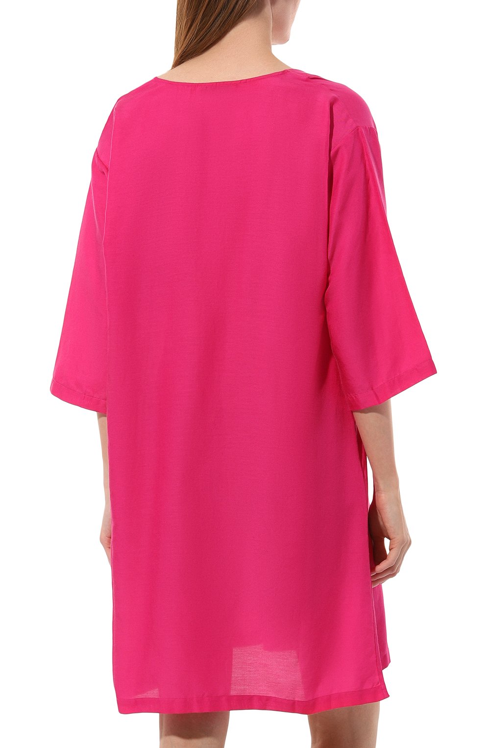 Туника из хлопка и шелка LISE CHARMEL розового цвета по цене 31140 руб., арт. ASB4471, фото 4 Туника из хлопка и шелка LISE CHARMEL, арт. ASB4471, фото 4