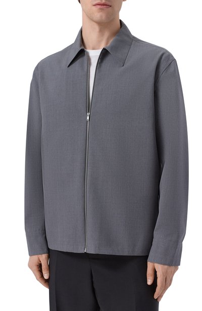 Шерстяная куртка-рубашка JIL SANDER, арт. J22DL0368-J40249, фото 3