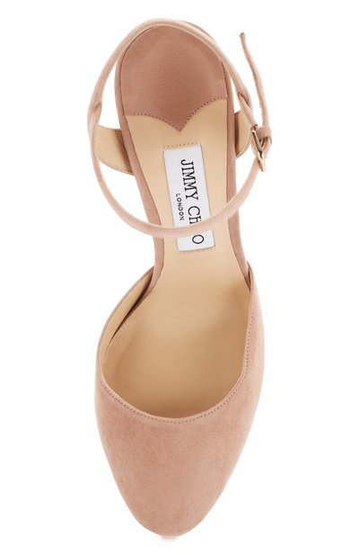 Замшевые босоножки maple 125 JIMMY CHOO, арт. MAPLE125SUE, фото 5