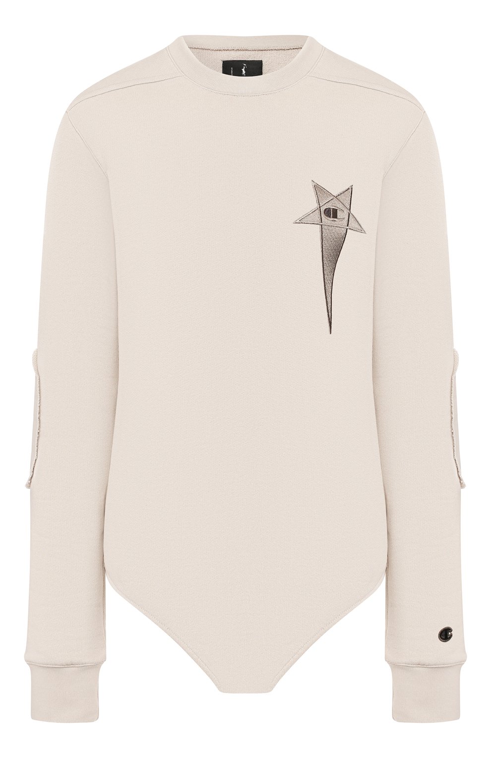 Хлопковый свитшот rick owens x champion RICK OWENS, арт. CW20S0008/113639, фото 1
