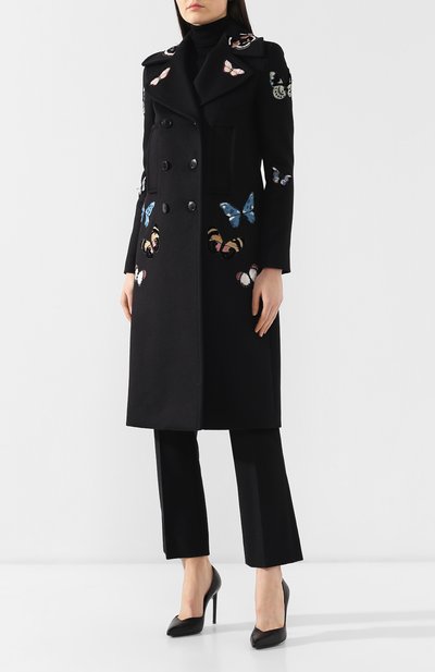 Шерстяное пальто VALENTINO, арт. RB3CA3754AS, фото 3