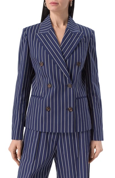 Жакет из хлопка и шелка BRUNELLO CUCINELLI, арт. MH5417064, фото 3