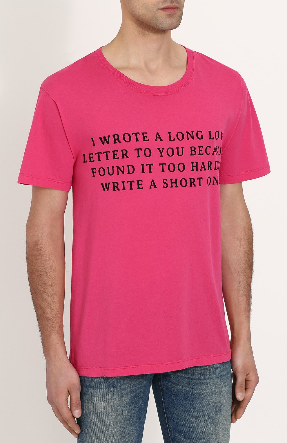 Хлопковая футболка с принтом GUCCI, арт. 493117/X3I86, фото 3