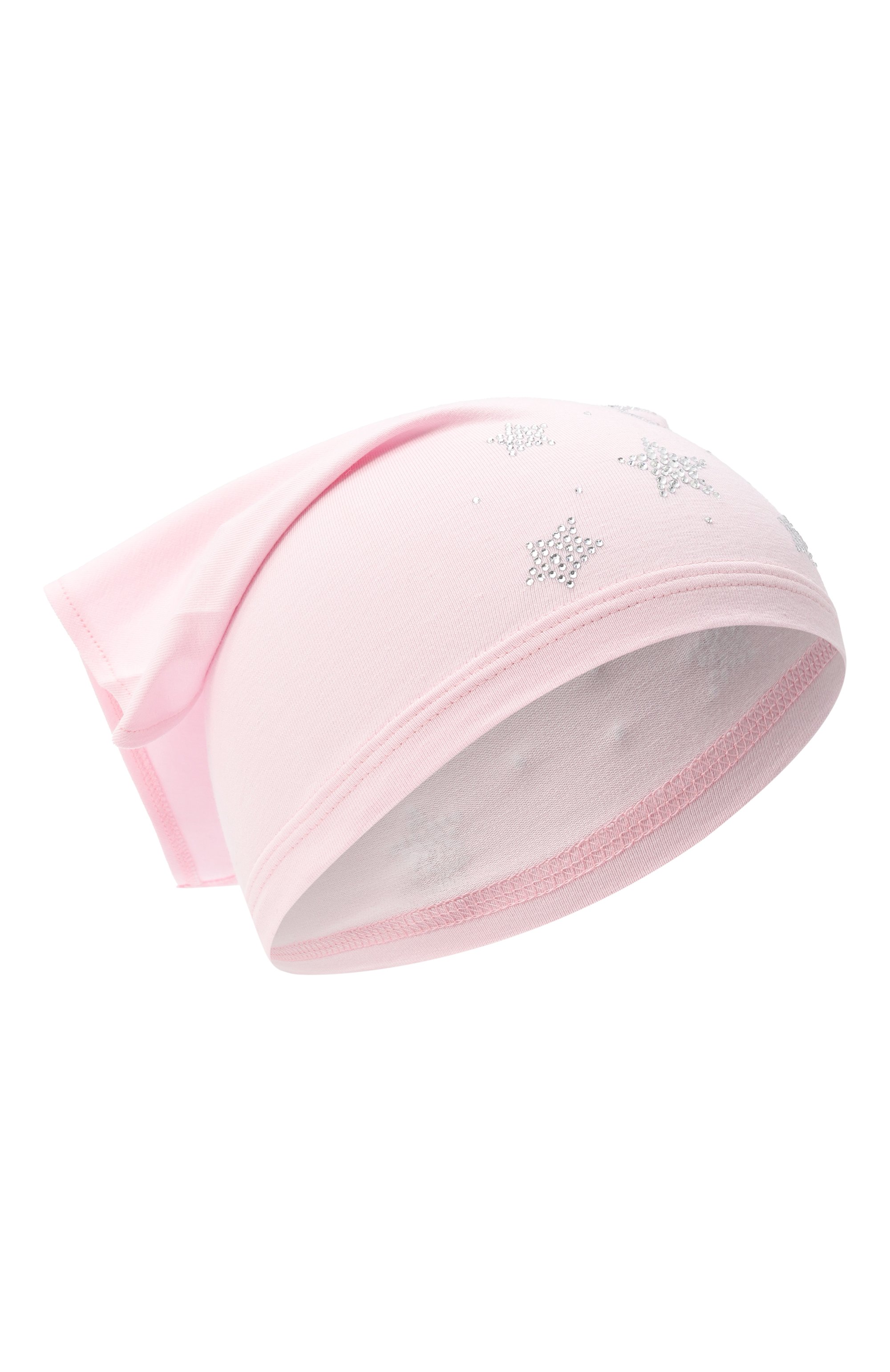 Хлопковая бандана IL TRENINO светло-розового цвета по цене 7205 руб., арт. FB-5259, фото 1 Хлопковая бандана IL TRENINO, арт. FB-5259, фото 1