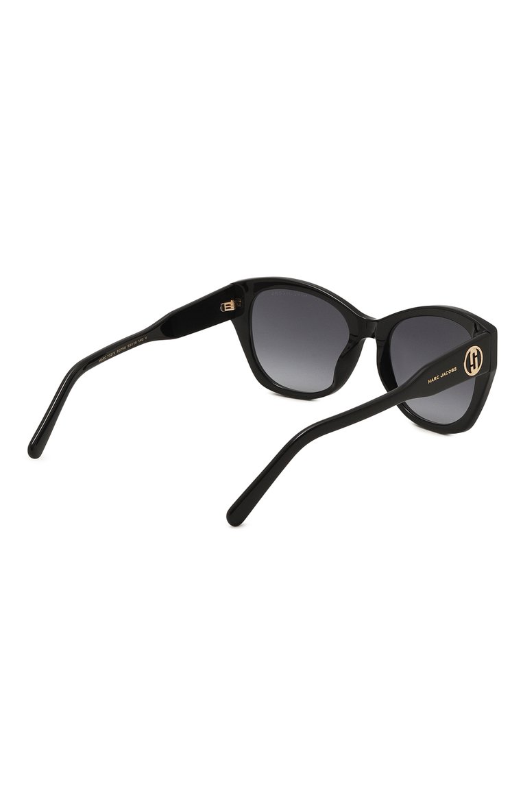 Женские солнцезащитные очки MARC JACOBS (THE) черного цвета, арт. MARC 732 807 | Фото 4 (Нос: Не проставлено; Региональные ограничения белый список (Axapta Mercury): Не проставлено; Тип очков: С/з; Материал: Пластик; Оптика Гендер: оптика-женское; Очки форма: Квадратные, Cat-eye)