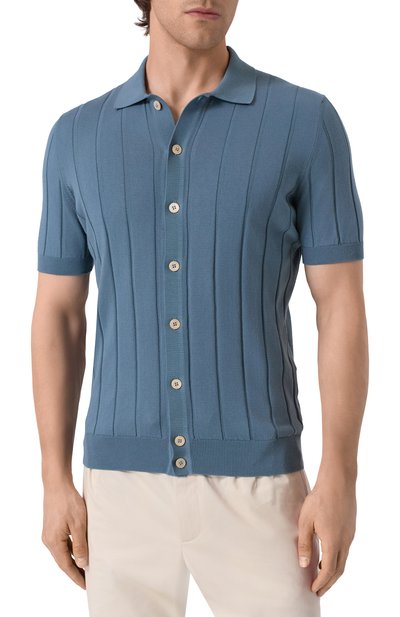 Хлопковая рубашка GRAN SASSO, арт. 57143/20634, фото 3