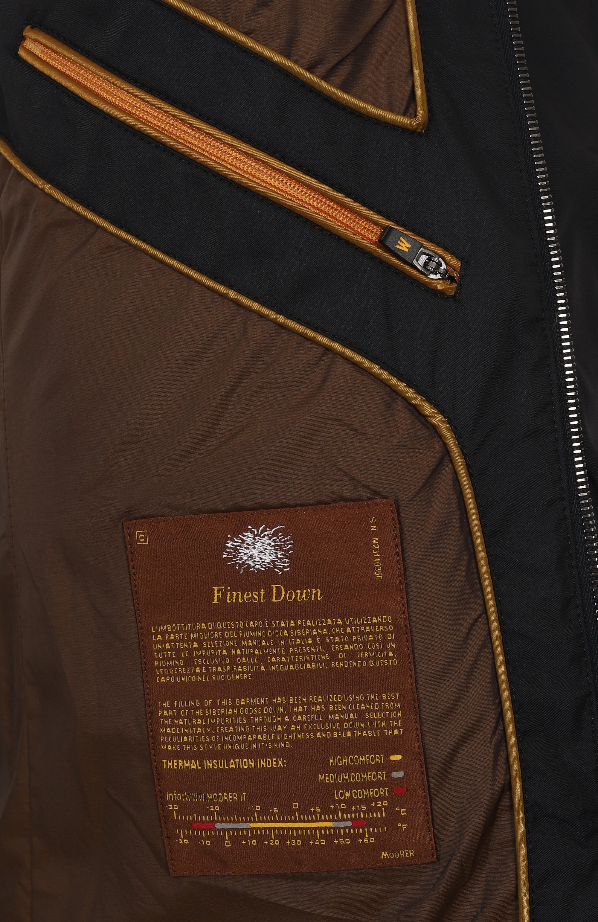 Пуховик siro-km с отделкой из овчины MOORER, арт. SIR0/KM, фото 7