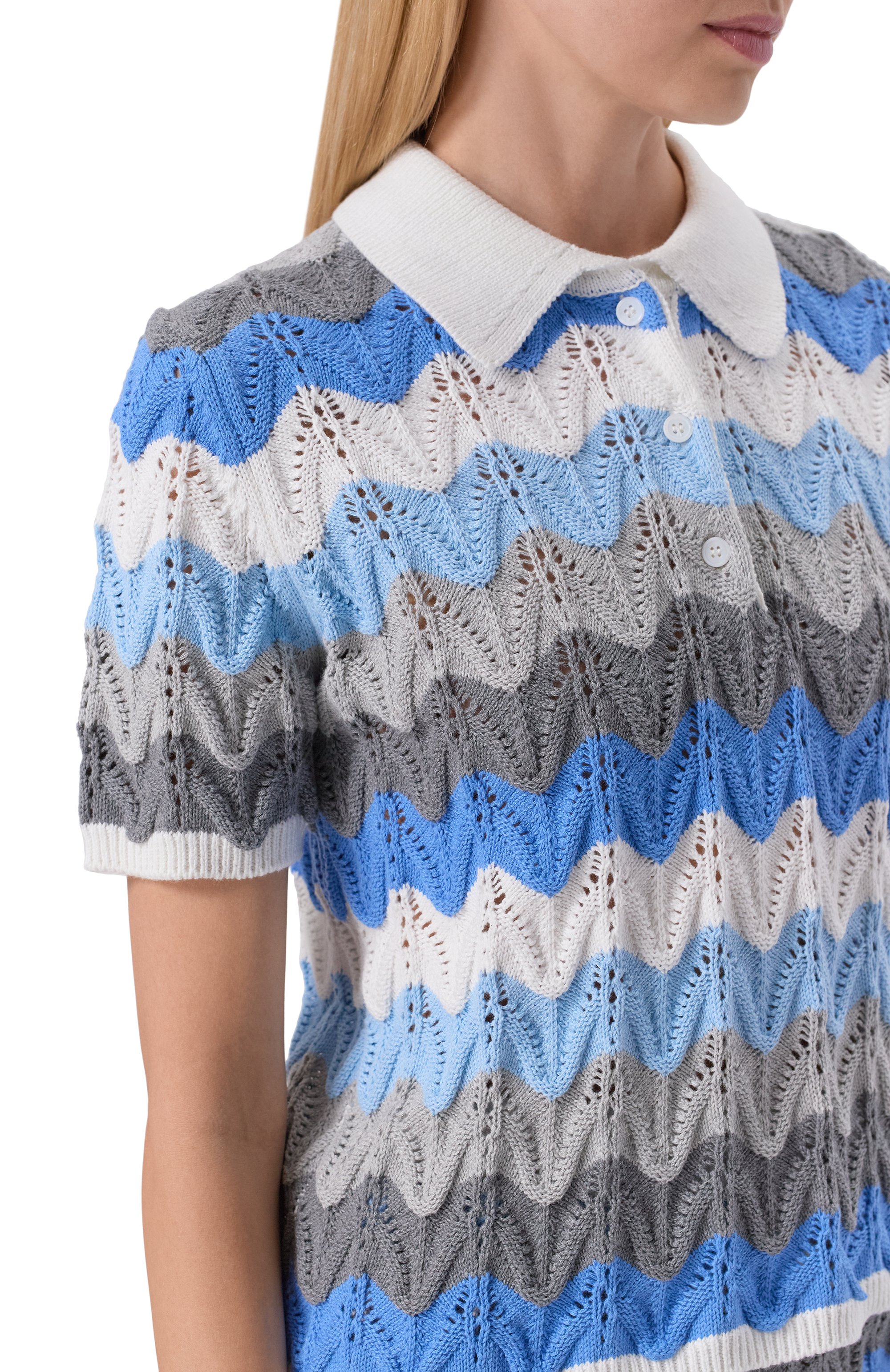 Хлопковое поло ADDICTED, арт. AD2634, фото 5