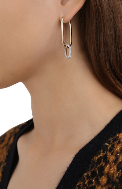 Серьги time SWAROVSKI золотого цвета по цене 16300 руб., арт. 5558341, фото 2 Серьги time SWAROVSKI, арт. 5558341, фото 2
