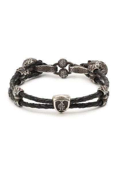 Браслет двойная петля веселого роджера GL JEWELRY, арт. M4401016-S97-01, фото 1