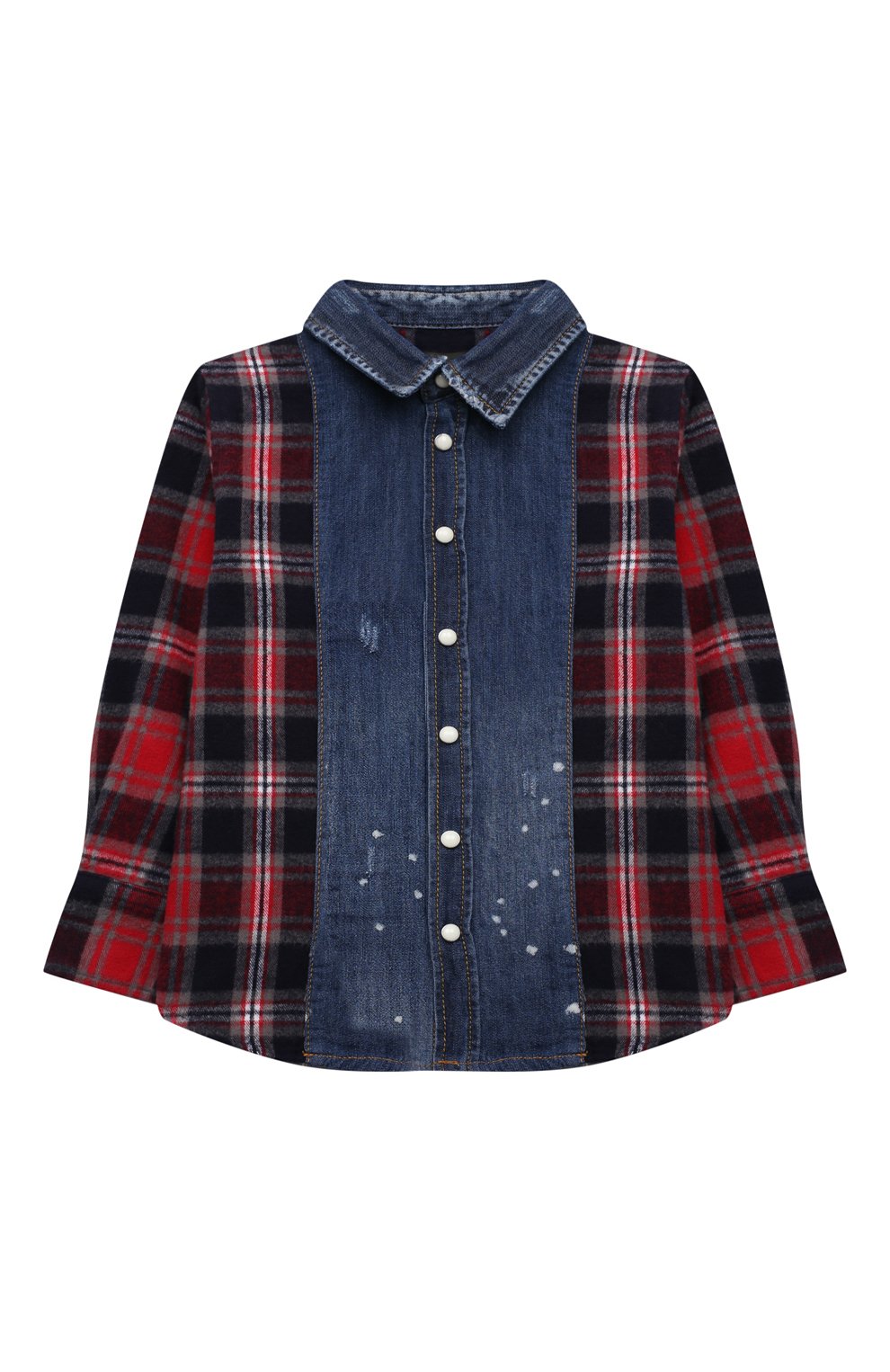 Хлопковая рубашка DSQUARED2, арт. DQ0410-D006X, фото 1