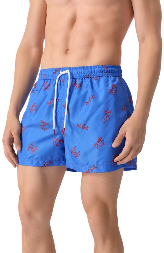 Плавки-шорты Kiton UC0M2CK0749F16 Синий  UC0M2CK0749F16 Фото 2