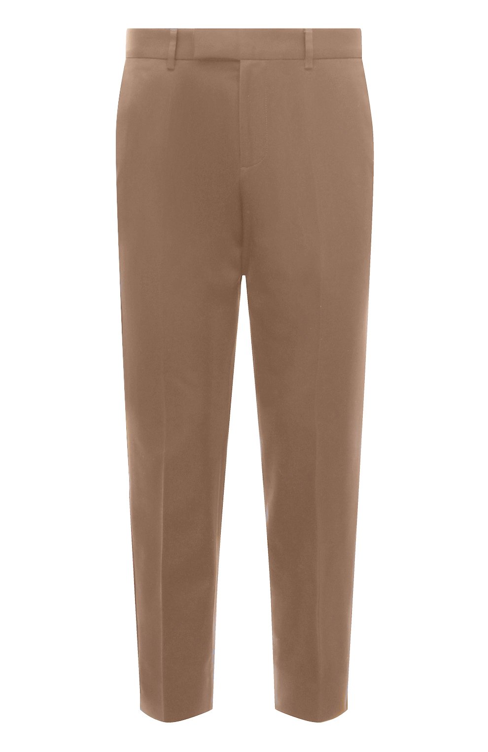 Хлопковые брюки GUCCI бежевого цвета по цене 83520 руб., арт. 468518 Z3732, фото 1 Хлопковые брюки GUCCI, арт. 468518 Z3732, фото 1