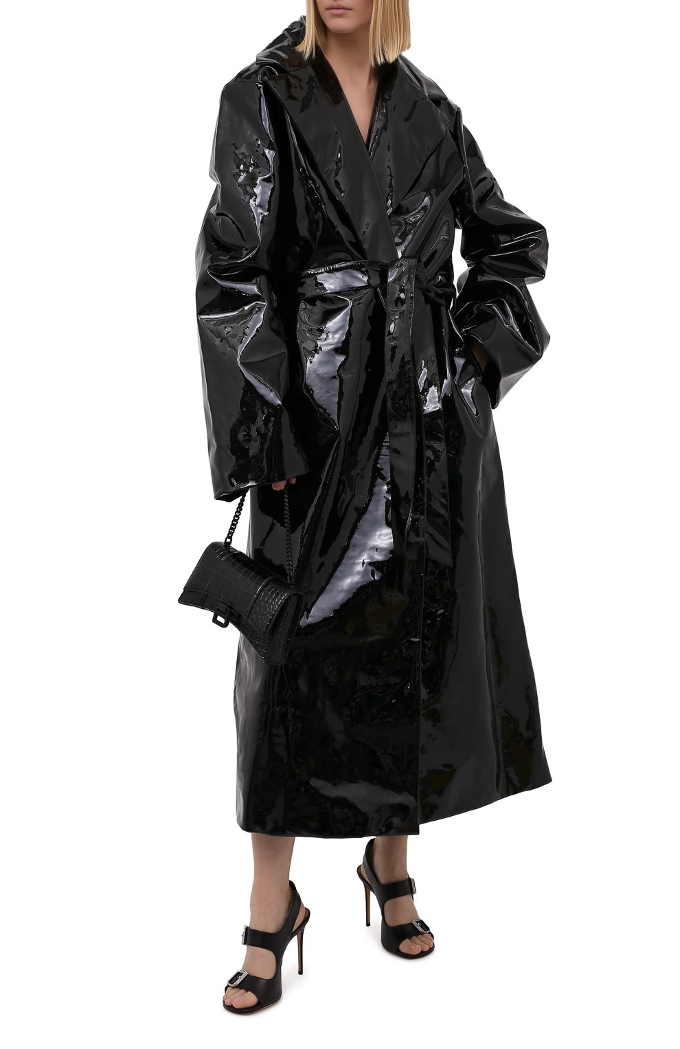 Кожаное пальто VETEMENTS, арт. UA52C0650BL 2402/W, фото 2