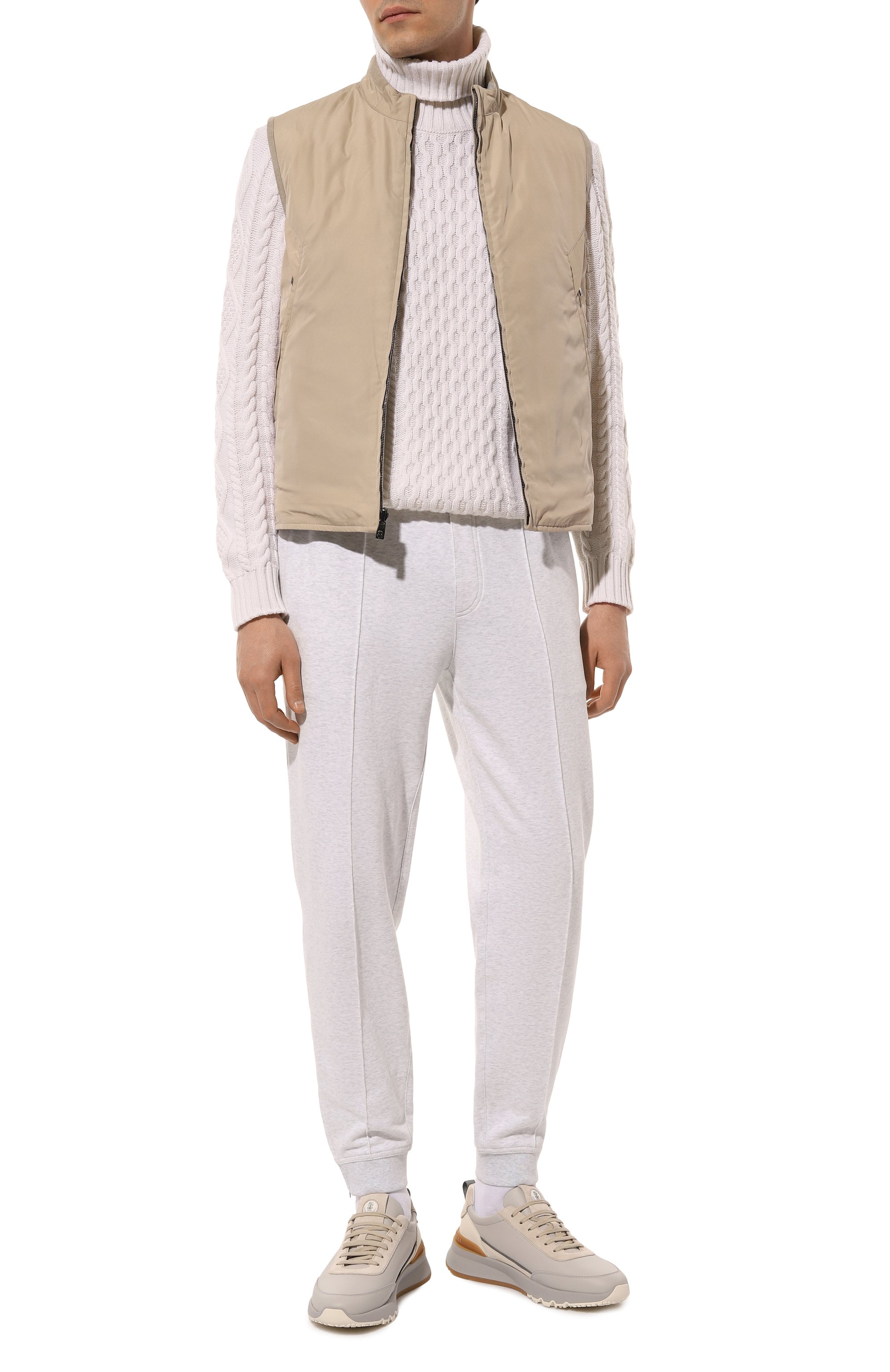 Кожаные кроссовки urban BRUNELLO CUCINELLI, арт. MZULSC0278, фото 2