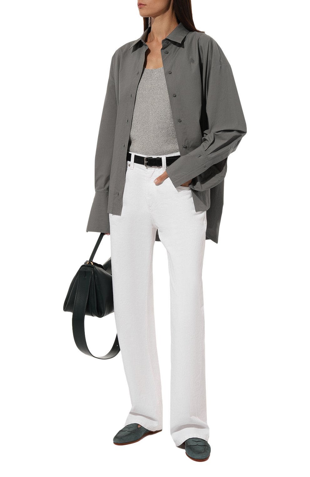 Замшевые лоферы SANTONI, арт. WUNY71031SA4SAEAZ69, фото 2