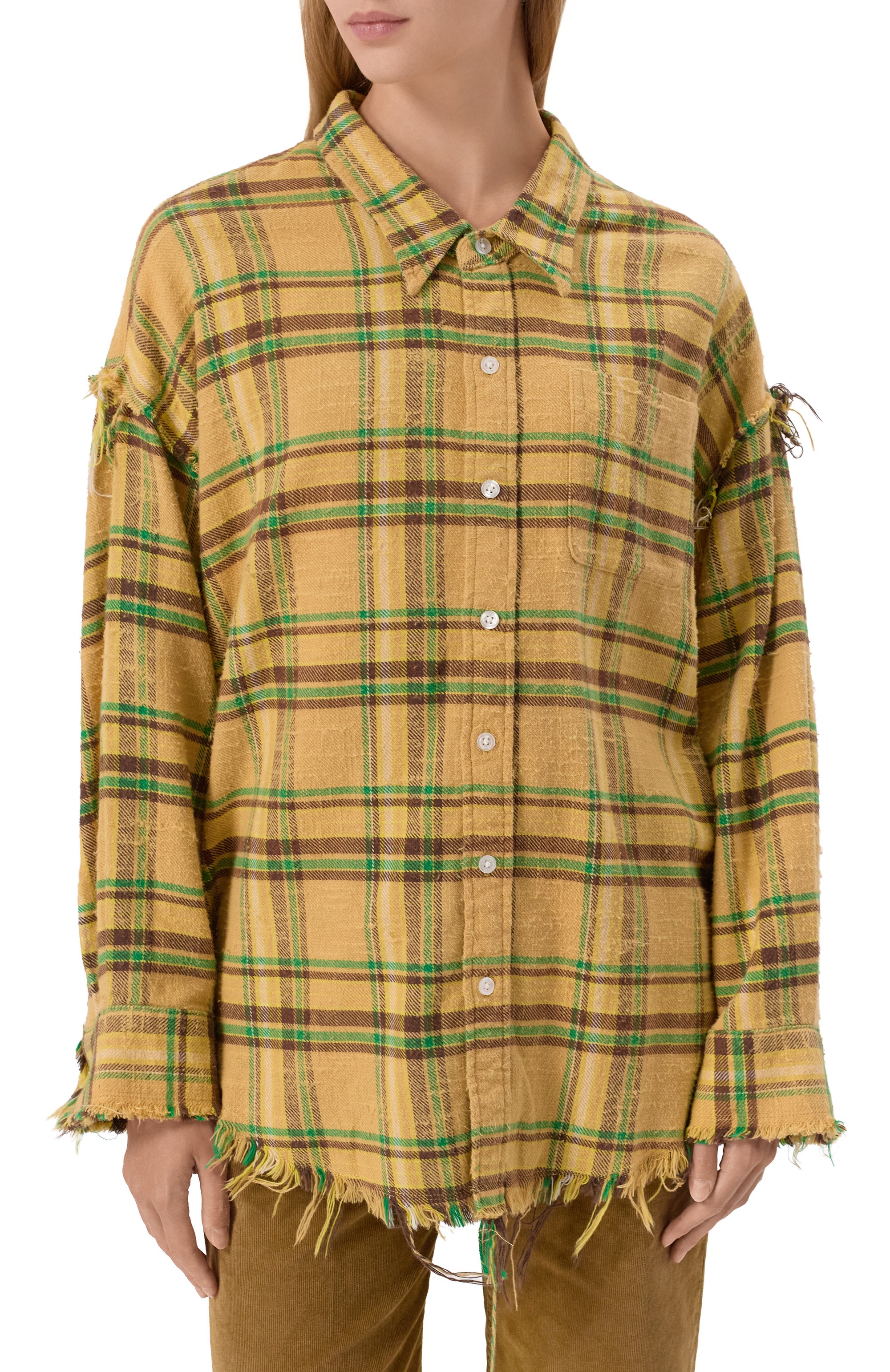 Хлопковая рубашка R13, арт. R13WR075-R601B, фото 3