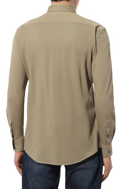 Хлопковая рубашка ZEGNA, арт. UDX18A7/SRF5, фото 4