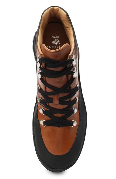 Кожаные ботинки CAMERLENGO, арт. Z15642GUMNE730/MURAN0, фото 5